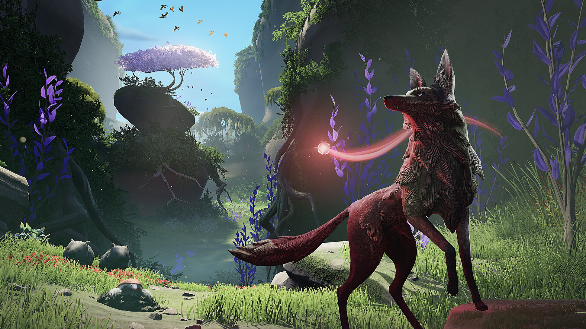 Lost Ember - An animal exploration adventure game for PC, PlayStation 4,  and Xbox One.
